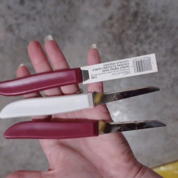 Pampered Chef Kitchen The Pampered Chef 3 Pairing Knives Poshmark